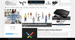 Desktop Screenshot of bloggadgets.es